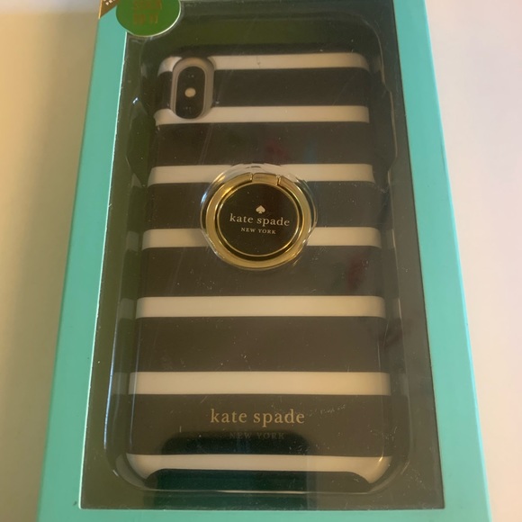 Kate Spade iPhone case and ring stand for iPhone XS and iPhone X - Picture 1 of 9
